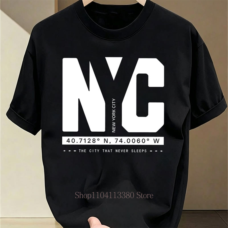 Street Fashion Nyc - تيشيرتات رجالية بطبعة جرافيك من نيويورك،