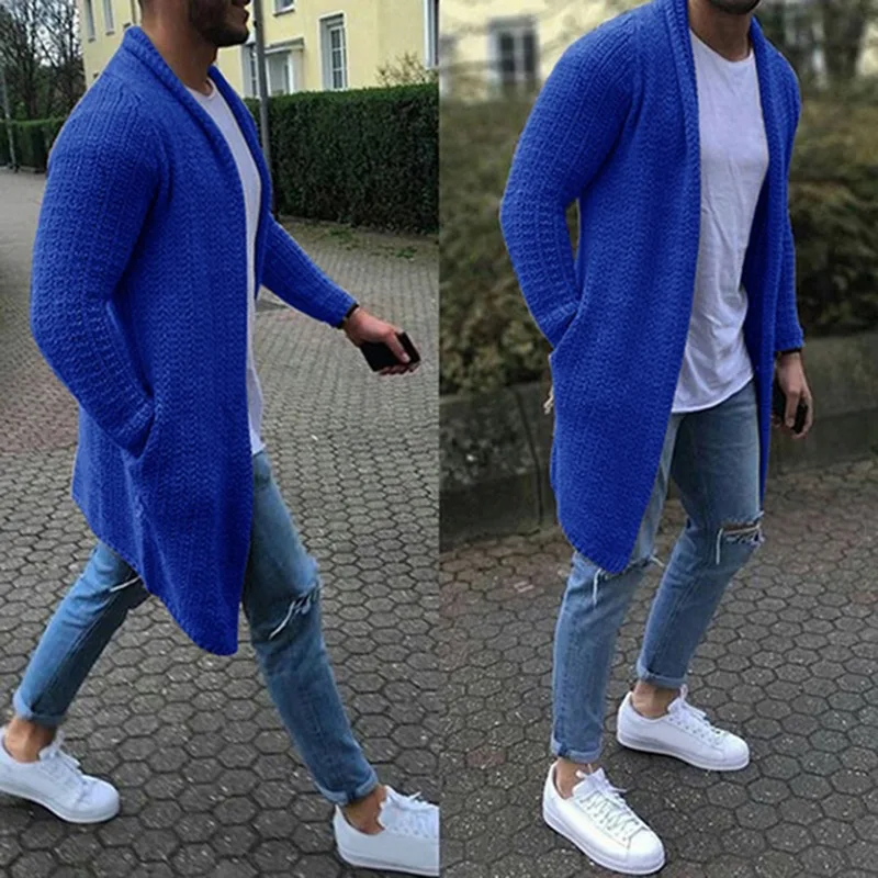 Street Fashion Jacket Men - Spring Autumn Fashion Men's Sweaters Cardigan