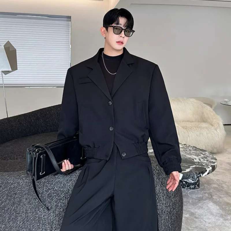 سترة LUZHEN الربيعية ذات الياق - مراجعة Street Fashion Jacket Men وسعره