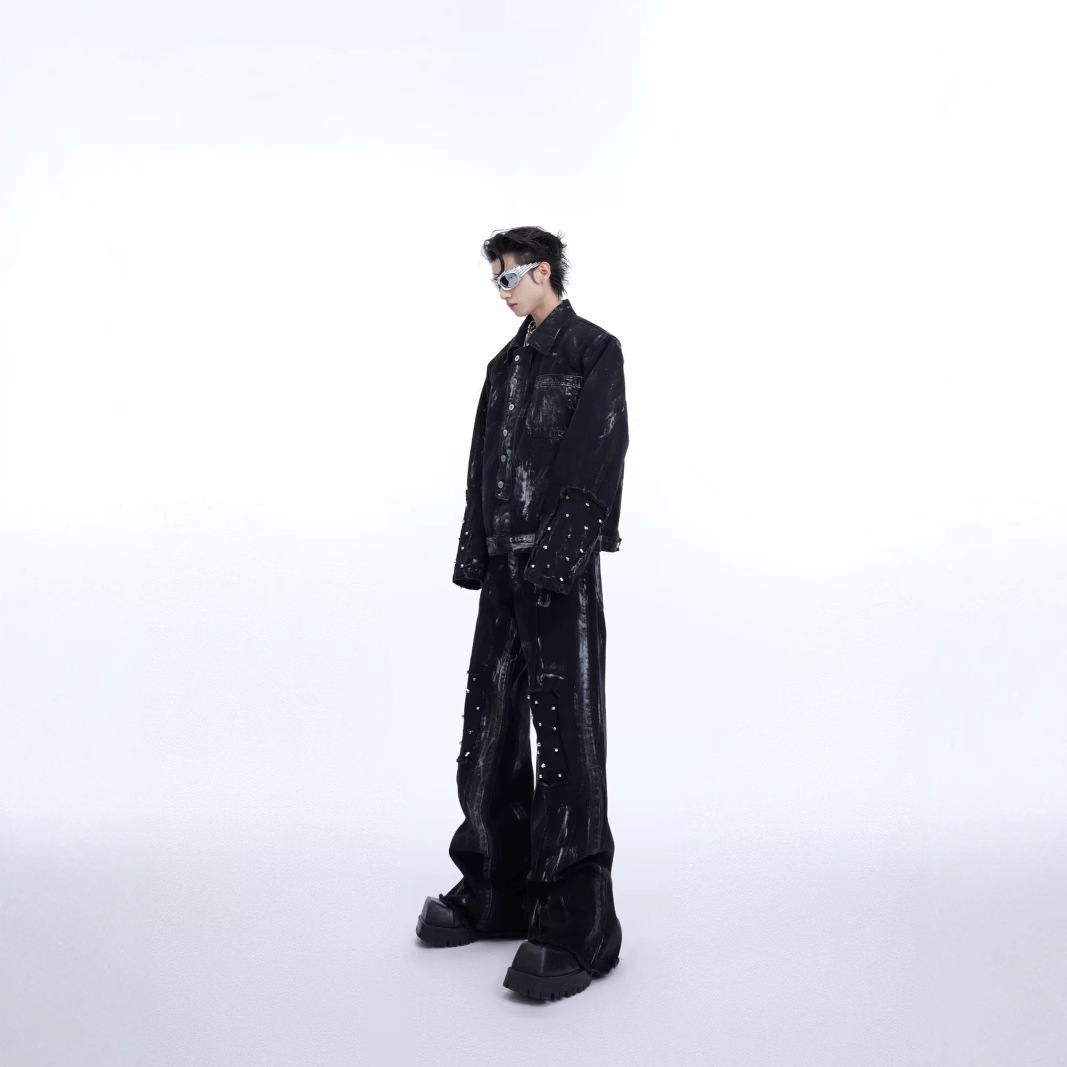سراويل دينم كلاسيكية جديدة للر - مراجعة Street Fashion Japan 2025 وسعره