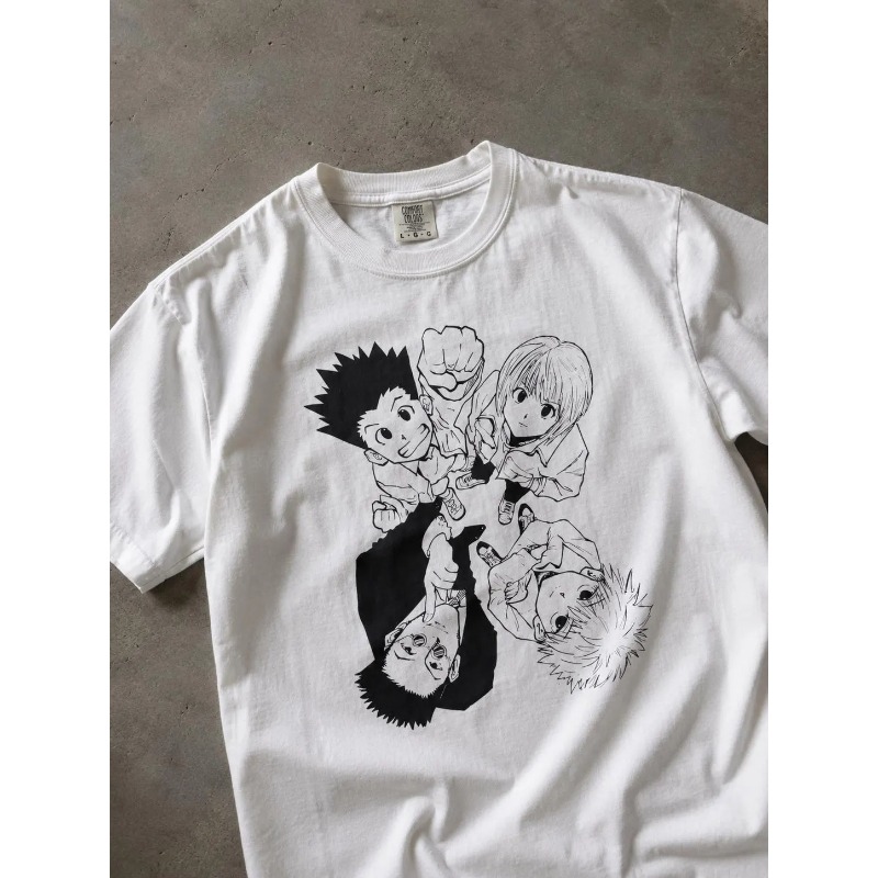 تي شيرت HxH، تي شيرت أنيمي بأس - مراجعة Street Fashion Japan وسعره
