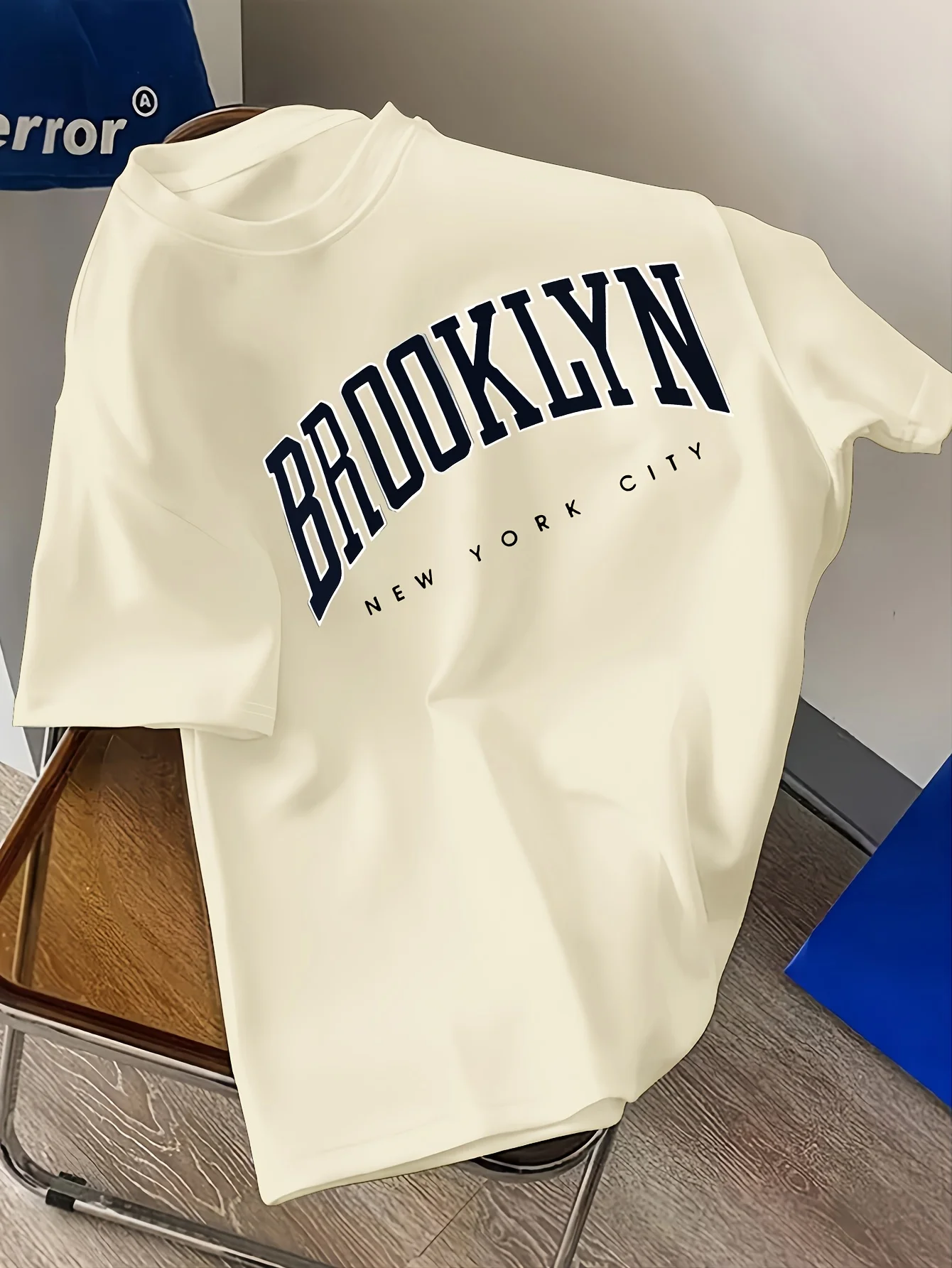 تي شيرت رجالي مطبوع عليه Brook - مراجعة Street Fashion Nyc وسعره