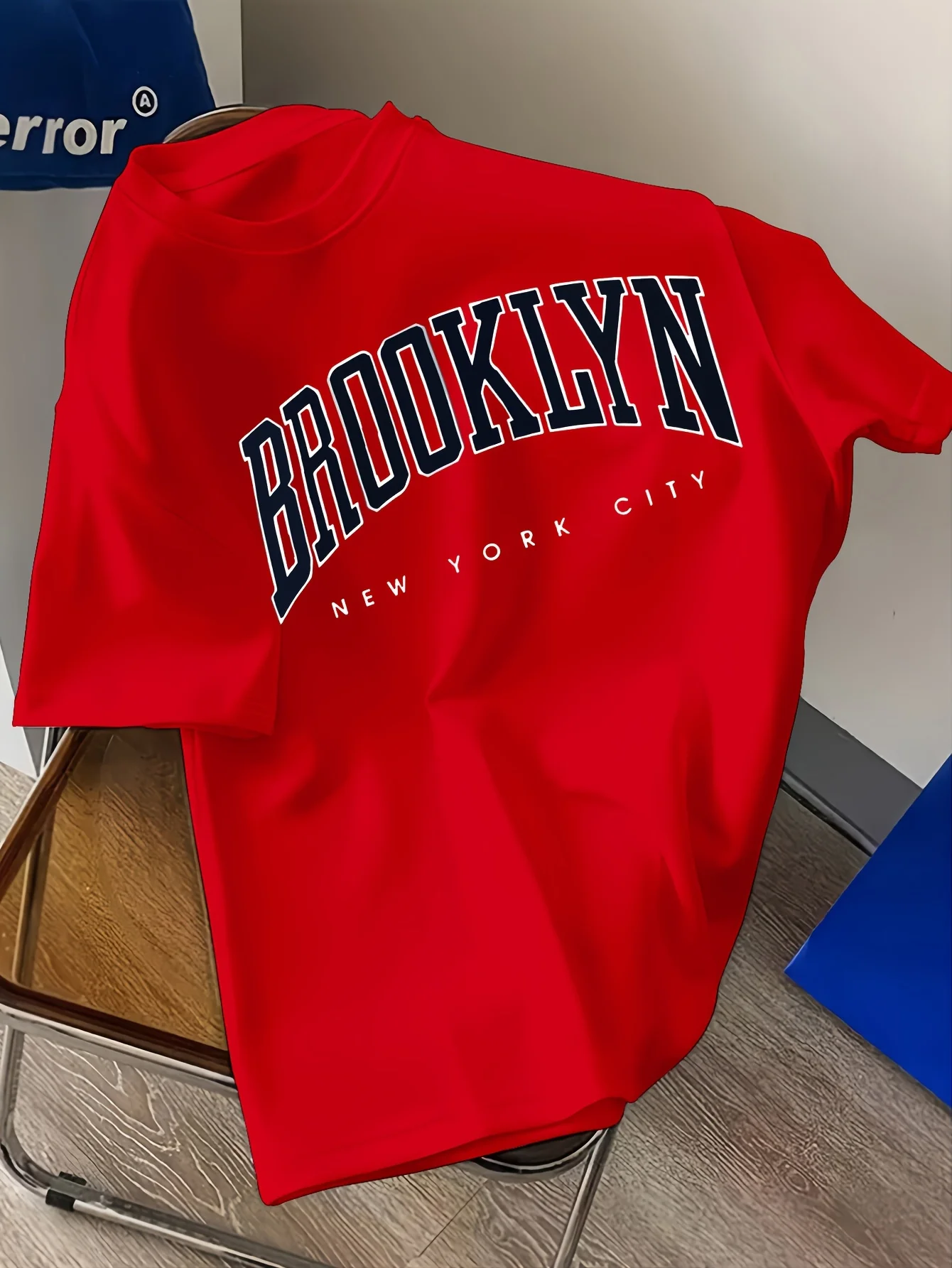 تي شيرت رجالي مطبوع عليه Brook - مراجعة Street Fashion Nyc وسعره