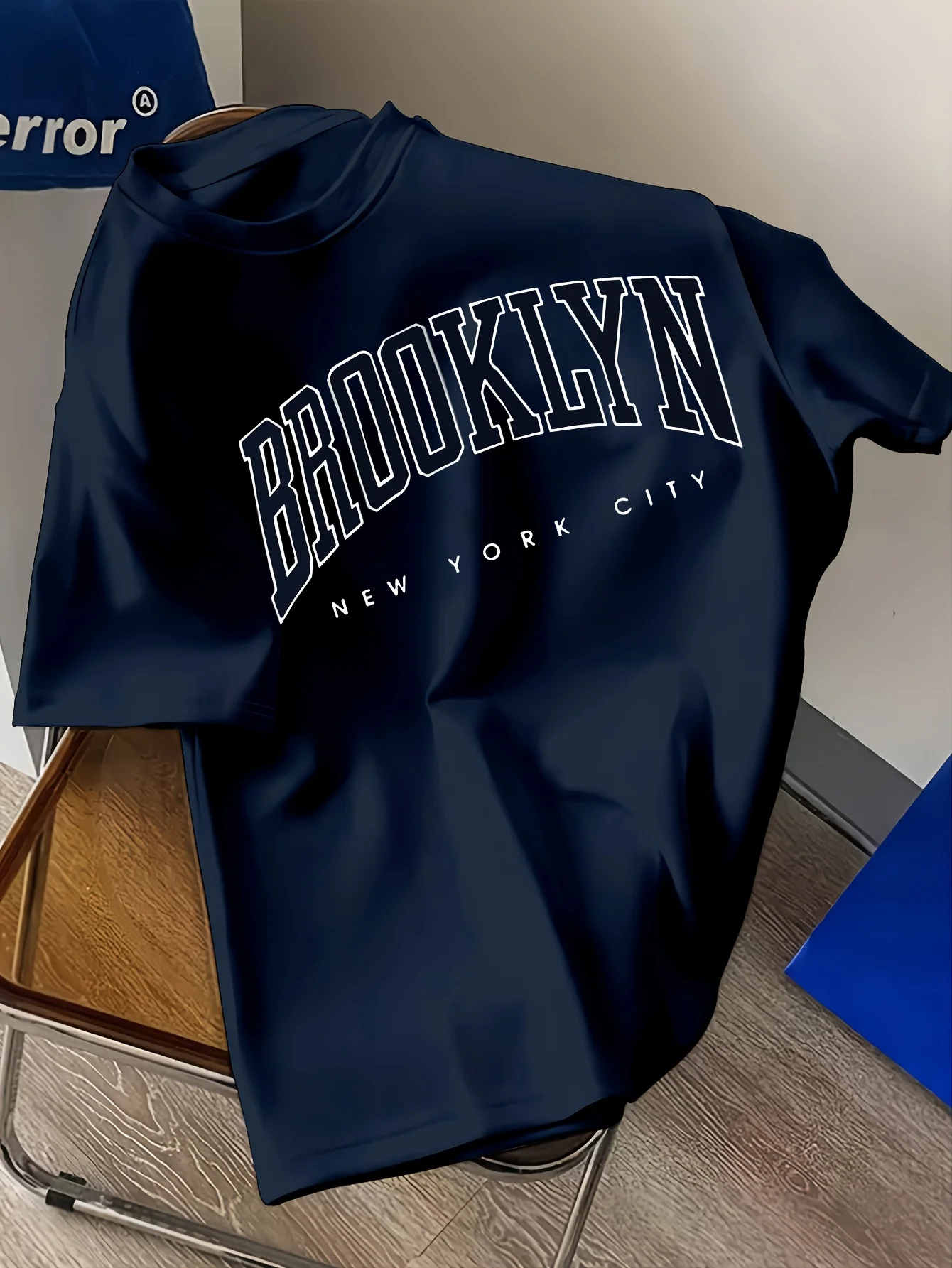 تي شيرت رجالي مطبوع عليه Brook - مراجعة Street Fashion Nyc وسعره