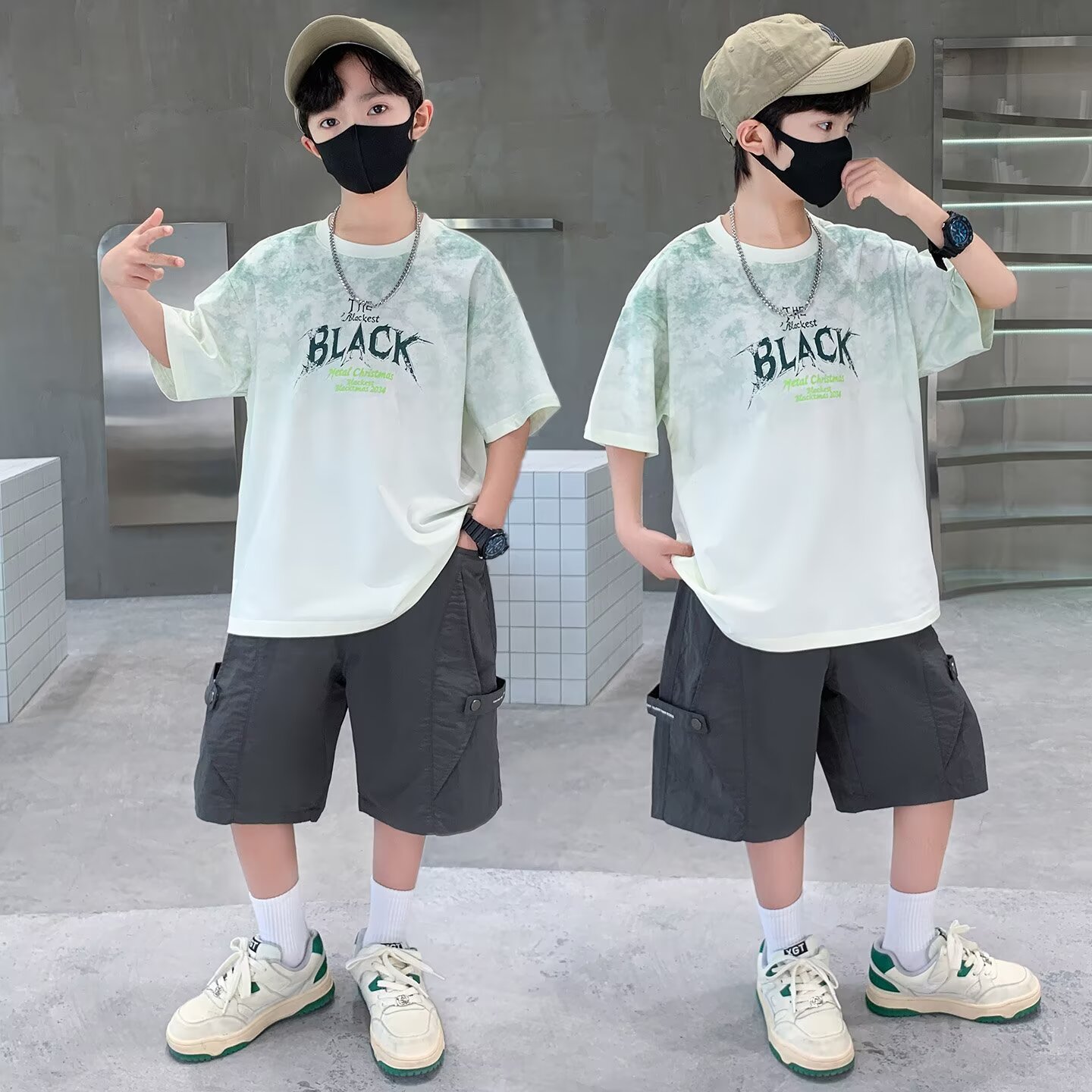 جديد الصيف الأولاد دعوى 120-17 - مراجعة Street Fashion Japan 2025 وسعره
