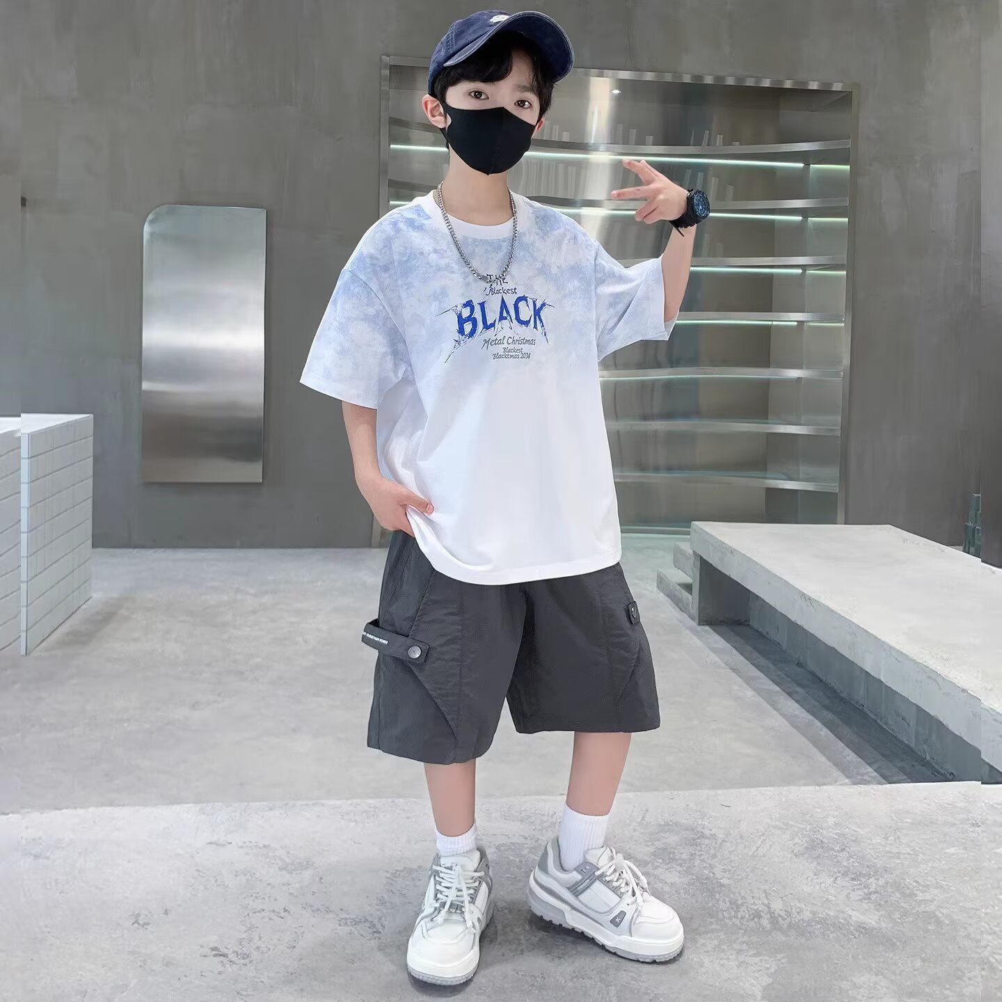 جديد الصيف الأولاد دعوى 120-17 - مراجعة Street Fashion Japan 2025 وسعره