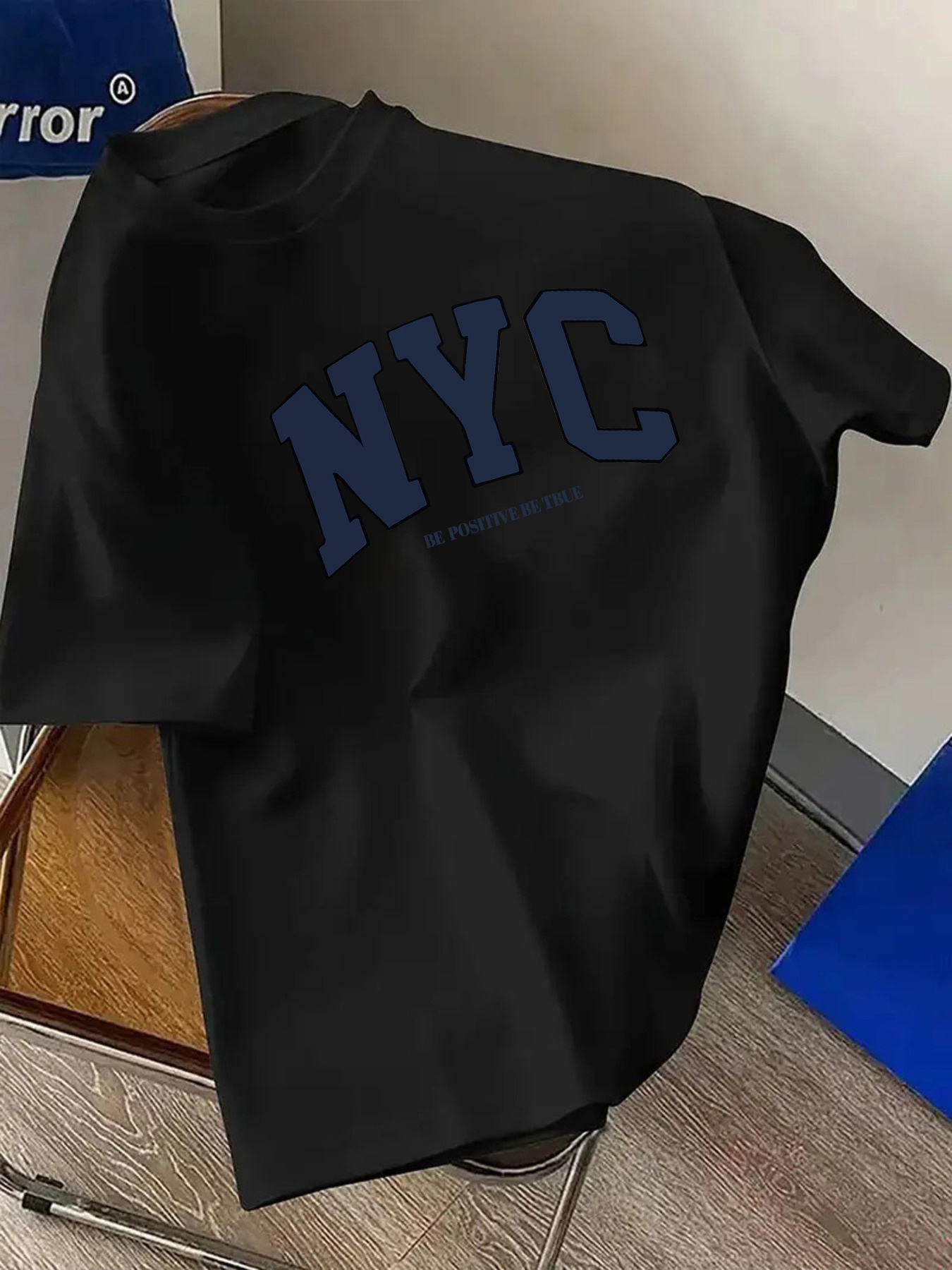 تي شيرت برقبة دائرية وأكمام قص - مراجعة Street Fashion Nyc وسعره